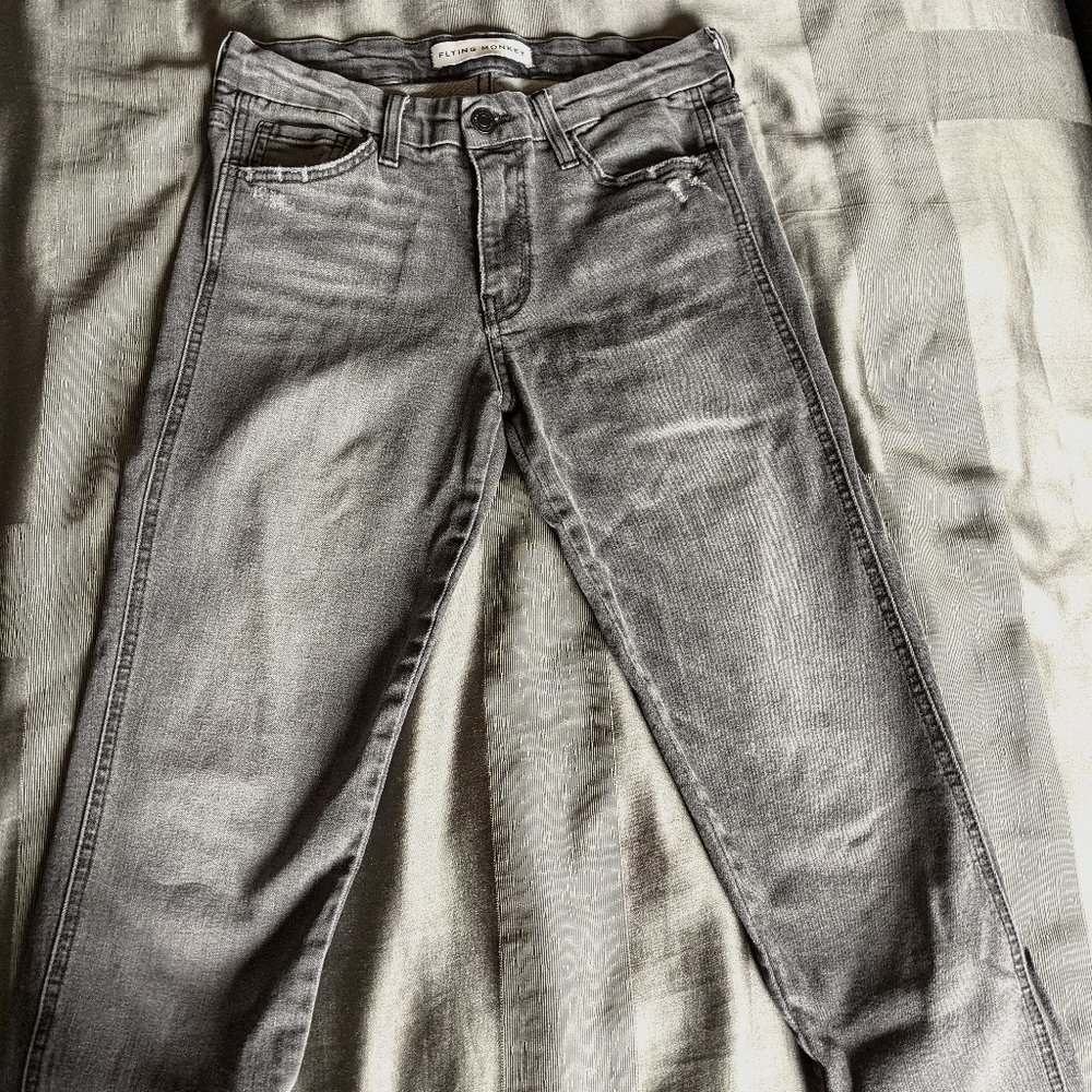 Flying Monkey Grey Skinny Jeans